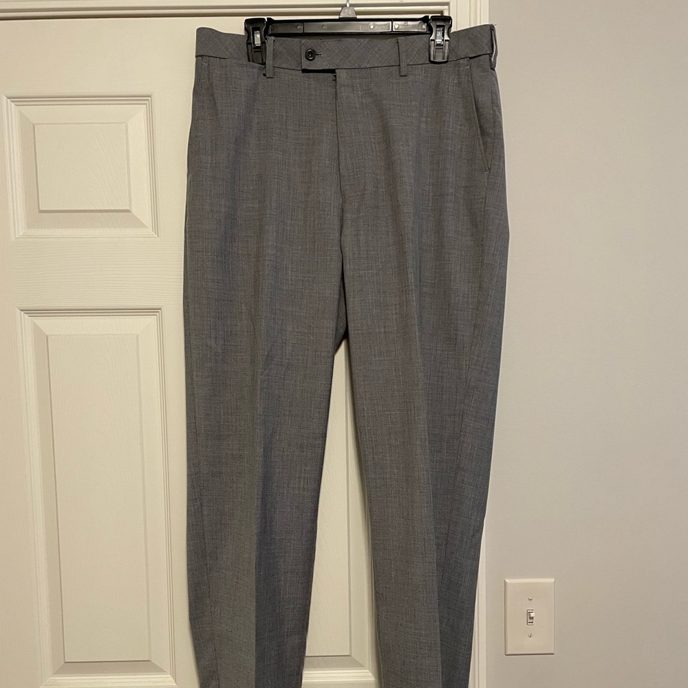 Saddlebred Gray Suit Pants.